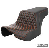 - SELLE SADDLEMEN - STEP-UP™ HC SEAT - TOURING 2023UP - COUTURES ORANGE - 823-07-17703