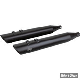 SILENCIEUX S&S - SLASH CUT MUFFLERS 4" - TOURING 17UP - NOIR - 550-0696