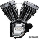 - T124A - MOTEUR S&S LONG BLOC T-SERIE - TOURING 07/16 - CAME : 640 - NOIR WRINKLE - 310-0400A