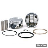 Kit pistons Keith Black (KB) - SPORTSTER CONVERSION 883CC EN 1200CC - COMPRESSION :10.1 - COTE : +0.005 - FORGE 4032 ALLOY - KB924C