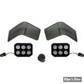 ECLATE S - PIECE N° 13A - KIT DE CONVERSION LED - FEU ARRIÈRE DE TOUR PACK - OEM 68168-89A - CUSTOM DYNAMICS - RUN/BRAKE LED LIGHTS WITH LENSES - FUMÉ - CD-TP-13-S