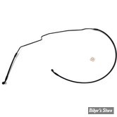 DURITE DE FREIN AVANT (PARTIE HAUTE) - LONGUEUR : 118.40 cm / 46 5/8" / +6" - OEM 1913248 / 1913851 - INDIAN 20UP - MAGNUM - XR STAINLESS DOT BRAKE LINE - Noir Black Pearl - SBB1422-46