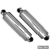 AMORTISSEURS - 11" / 27.94CM - CHROME - 11" - Avec caches-NEUF - NI REPRIS - NI ÉCHANGÉ-