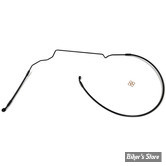 DURITE DE FREIN AVANT (PARTIE HAUTE) - LONGUEUR : 99.0 cm / 39 1/4" / +8"/+10" - OEM 1913334 - SCOUT 18UP - MAGNUM - XR STAINLESS DOT BRAKE LINE - Noir Black Pearl - SBB1419-39