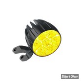 DAYRON - FEU DE JOUR / FEU DE POSITION / CLIGNOTANT A LEDS - KELLERMANN - Dayron® i Innovation - 3 FONCTIONS - FINITION : NOIR - BLANC FROID - ADAPTATEUR EN U - LA PIECE - 113.200