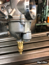 PIÈCE N° 77 - BOUCHON DE CUVE AVEC VIDANGE - Float Bowl Drain Valve for Amal Carbs - FAST EDDY & CO - # 34