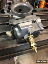 PIÈCE N° 77 - BOUCHON DE CUVE AVEC VIDANGE - Float Bowl Drain Valve for Mikuni Carbs - FAST EDDY & CO - # 35