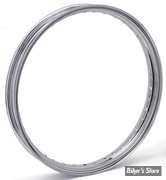 VOILE DE JANTE - 21" X 2.15 - 40 RAYONS - DROP CENTER - OEM 00000-00 - CHROME
