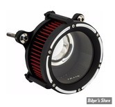 FILTRE A AIR - TRASK PERFORMANCE - MILWAUKEE EIGHT TOURING 17UP / SOFTAIL 18/24 - Trask Assault Charge High Flow Air Cleaner Kit - REVERSE CUT - TM-1023RC