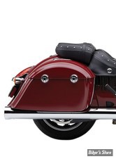 SILENCIEUX  COBRA - NH DUAL CUT SLIP-ON MUFFLERS - INDIAN CHIEFTAIN / ROADMASTER / CHALLENGER 14UP - CHROME- 5207