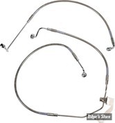 DURITE DE FREIN ARRIERE - TOURING 09/13 - LONGUEUR : +000" - OEM 40971-09 - INOX