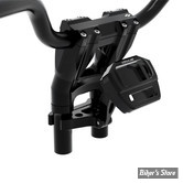 X - KRAUS - POUR GUIDON DE Ø 28.60 MM - KRAUS - RISERS EQUIPE - SF-DIGI 8" PRO KIT - SOFTAIL M8 FXBB / FXLRS / FXST - HAUTEUR : 8" - NOIR - KT-SF-01821A