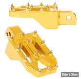REPOSES PIEDS ARRIERE - SOFTAIL 2018UP  - THRASHIN SUPPLY COMPAGNY - AGGRESSOR FOOTPEGS - OR - TSC-2022-5-SR