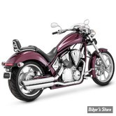 SILENCIEUX VANCE & HINES - TWIN SLASH - HONDA FURY / INTERSTATE / SABRE / STATELINE 10UP - CHROME - 18421