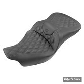 - SELLE SADDLEMEN - ROADSOFA™ LS SEAT - TOURING 08UP - NOIR / COUTURES : NOIR - 808-07B-182B1