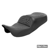 - SELLE SADDLEMEN - ROADSOFA™ HC Honeycomb SEAT - TOURING 08UP - NOIR / COUTURES : NOIR - 808-07B-189