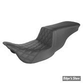 - SELLE SADDLEMEN - STEP-UP™ LS DRIVER LS SEAT - TOURING 08UP - NOIR / COUTURES : NOIR - 808-07B-192