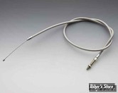 CABLE D'EMBRAYAGE POUR BIGTWIN 68/84 - LONGUEUR :175 CM - OEM 00000-00 - BARNETT - 49 +20" - INOX