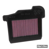 FILTRE A AIR DE REMPLACEMENT - K&N - POUR YAMAHA - OEM 1RC-14451-00 / 1RC1445100 - YA-8514