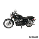 SELLE MUSTANG - Classic seat - TUCK AND ROLL - TRIUMPH BONNEVILLE 01/14 - LISSE - 11.5" X 9"