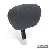 SELLE MUSTANG - STANDARD TOURING - DOSSERET CONDUCTEUR SEUL - HONDA GOLDWING GL 1800 DE 2001 A 2017 - LISSE - 11" X 7"