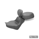 SELLE MUSTANG - TWO PIECE SEATS SPORT TOURING - AVEC DOSSIER - 1300 VTX C 04/09 - LISSE - 16.5" X 12.5"