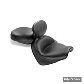 SELLE MUSTANG - TWO PIECE SEATS WIDE TOURING - AVEC DOSSIER - HONDA 1300 VTX C 04/09 - LISSE - 17" X 12.5"