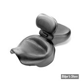 SELLE MUSTANG - WIDE TOURING - AVEC DOSSERET CONDUCTEUR - HONDA VT 1100 DE 1987/2008 - LISSE - 15" X 12"