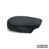 SELLE  MUSTANG - VINTAGE WIDE TOURING SOLO SEAT PLAIN BLACK - YAMAHA - 14/20 BOLT : 10" POUF PASSAGER UNIQUEMENT 