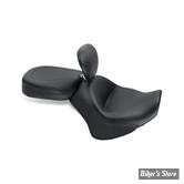 SELLE MUSTANG - TWO PIECE SEATS STANDARD TOURING -  AVEC DOSSIER - YAMAHA 1300 STRYKER 11/17 - LISSE - 16.5" X 11" - 79661