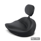 SELLE  MUSTANG - VINTAGE WIDE TOURING SOLO SEAT PLAIN BLACK - AVEC DOSSIER - YAMAHA - 06/15 ROADLINER ( sauf 2011 ), 06/15 STRATOLINER - NOIR