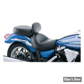SELLE MUSTANG - TWO PIECE SEATS STANDARD TOURING -  AVEC DOSSIER - YAMAHA  950 V-STAR 09/17 - LISSE - 16" X 12"