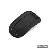 BAVETTE DE GARDE BOUE - MUSTANG - YAMAHA BOLT 14/18 - CUIT NOIR - FAIT MAIN