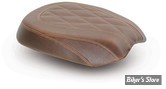 SELLE MUSTANG - WIDE TRIPPER - SOFTAIL 06/17 PNEUS DE 200MM - DIAMOND - MARRON - POUF PASSAGER - 10"