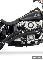 - ECHAPPEMENT FREEDOM PERFORMANCE - RADICAL RADIUS - 2EN2 - DYNA 91/05 - DROIT - NOIR / EMBOUTS : CHROME - 