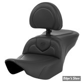 - SELLE SADDLEMEN - ROADSOFA - TOURING 2023UP - NOIR / COUTURES : NOIR - AVEC DOSSIER -  823-07-187BR