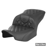 - SELLE SADDLEMEN - ROADSOFA LS Lattice Stitch - TOURING 2023UP - NOIR CARBON FIBER / COUTURES : NOIR - 823-07-20600