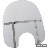 PARE BRISE DÉTACHABLE - MEMPHIS SHADES - MEMPHIS FATS - DÉCOUPE DE PHARE DE 5"3/4 À 7" - HAUTEUR 17" / 43CM - TRANSLUCIDE - MEM3210