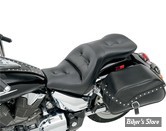 SELLE SADDLEMEN - EXPLORER RS - SADDLEGEL - HONDA VTX 1300 R/S 04/09 - SANS DOSSERET CONDUCTEUR - SADDLEHYDE - NOIR / BOUTONS