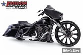 - ECHAPPEMENT FREEDOM PERFORMANCE - SHORTY 2EN1 - TURN OUT - TOURING 95/16 - CHROME / EMBOUT : NOIR SCULPTE  - HD00837