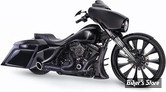 - ECHAPPEMENT FREEDOM PERFORMANCE - SHORTY 2EN1 - TURN OUT - TOURING 95/16 - NOIR / EMBOUT : NOIR SCULPTE  - HD00838