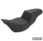 - SELLE SADDLEMEN - EXTENDED REACH STEP-UP SEAT - TOURING 08UP - FULL LS - NOIR / COUTURES : NOIR - 808-07B-175E