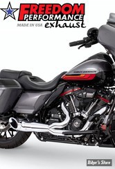 - ECHAPPEMENT FREEDOM PERFORMANCE - SHORTY 2EN1 - TURN OUT - TOURING 17UP MILWAUKEE-EIGHT® - CHROME / EMBOUTS :  CHROME - HD00846