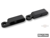 SUPPORTS DE CLIGNOTANTS A LED - SHORTY LES TURN SIGNAL : ALUMINIUM NOIR - NEUF - NI REPRIS - NI ECHANGE 