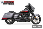 - ECHAPPEMENT FREEDOM PERFORMANCE - SHORTY 2EN1 - COMBAT - TOURING 17UP MILWAUKEE-EIGHT® - NOIR / EMBOUTS : NOIR SCULPTE  - HD00853