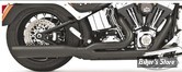 - ECHAPPEMENT - FREEDOM PERFORMANCE - UNION - 2 EN 1 - SOFTAIL 86/17 - NOIR / EMBOUT SLASH OUT : NOIR SCULPTE - HD00109