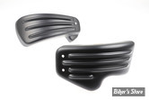 CACHES LATERAUX - OEM 61300783 / 69201505 - SOFTAIL M8 - CULT WERK - SIDE COVERS RACING - NOIR BRILLANT - HD-BRO053