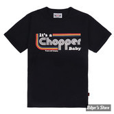- TEE-SHIRT - 13 1/2 - It's a chopper - NOIR - TAILLE M