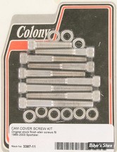 ECLATE I - PIECE N° 18 - VISSERIE DE CARTER DE DISTRIBUTION - SPORTSTER 86/03 - OEM 1797R / 3479 / 3480 / 3482 - COLONY - ALLEN / ZINC - 3387-11 