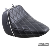 - SELLE SOLO - SOFTAIL FLFB / FLFBS - LE PERA - BARE BONES - DIAMOND STITCH / WHITE  - LYO-007DMWTP